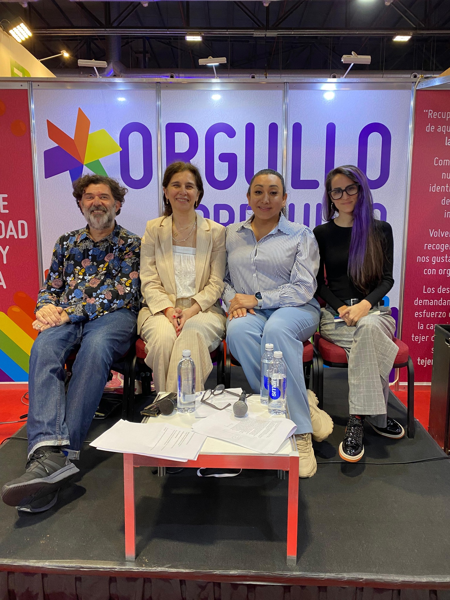 Orgullo panel discussion speakers
