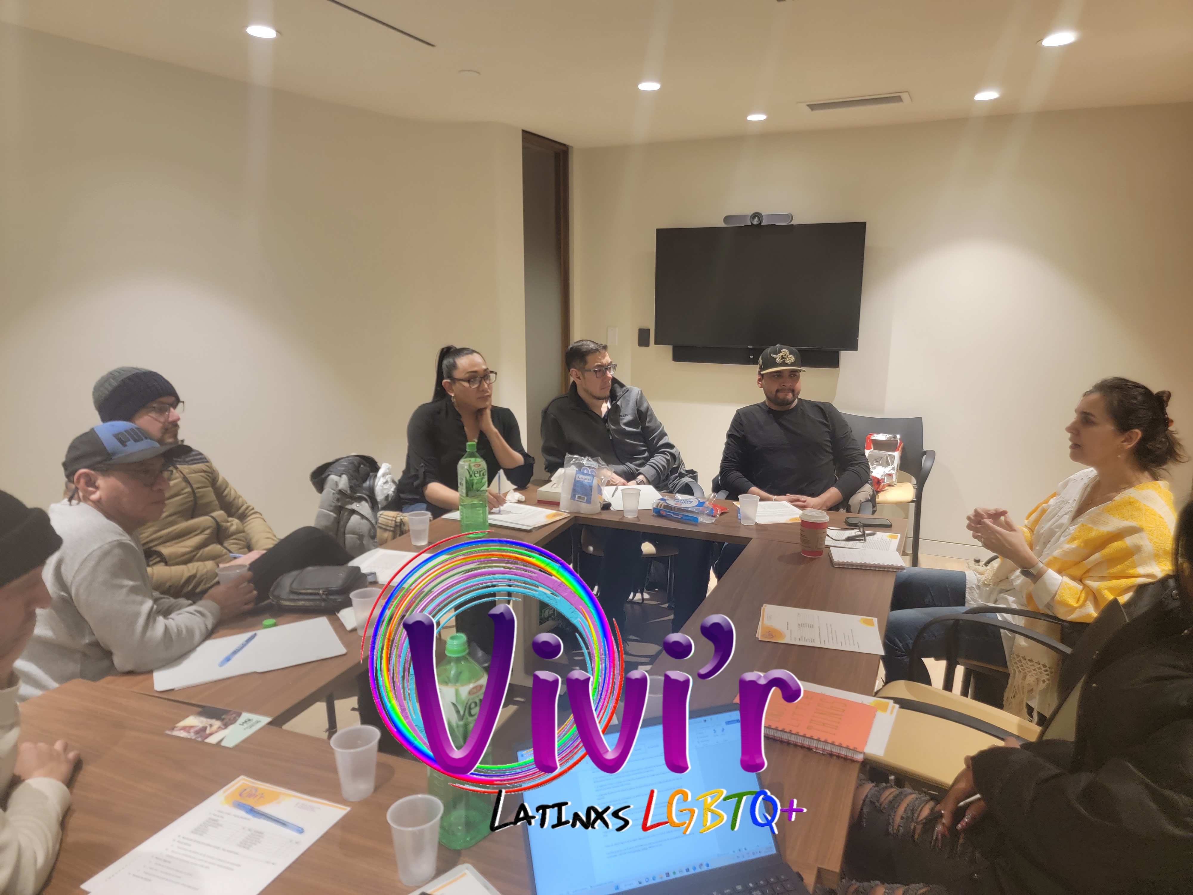 Workshop discussion in the boardroom