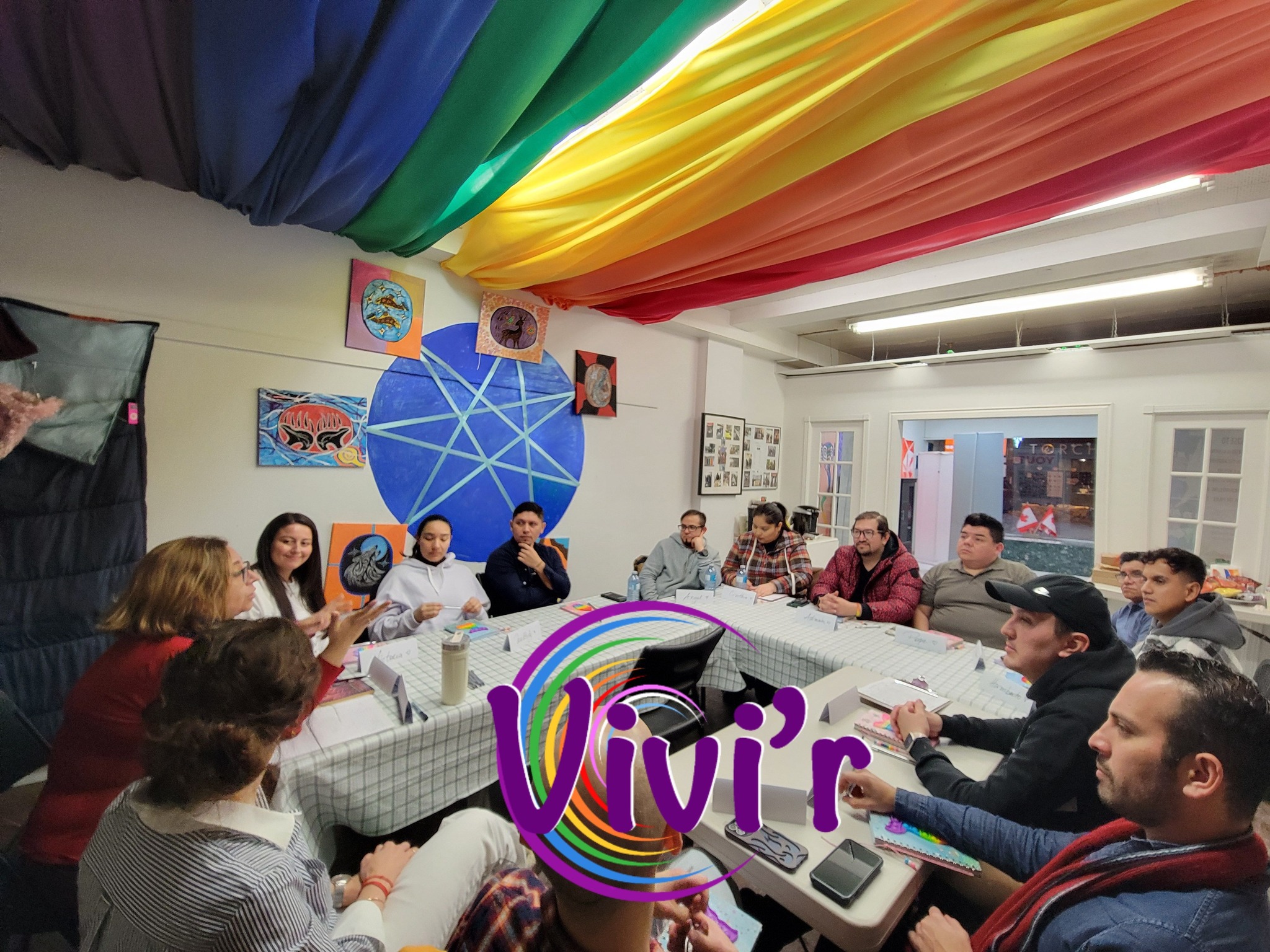 Evil eye craft workshop