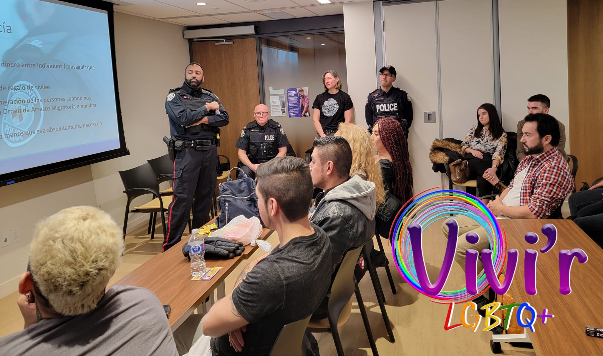 Community safety workshop with police liaison